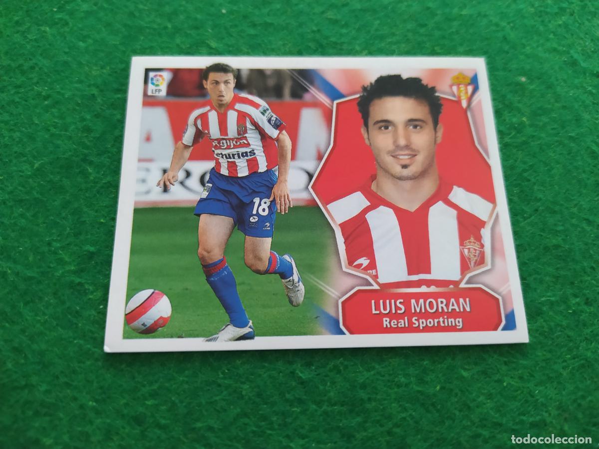 Cromos de F&uacute;tbol: Liga este 2008 2009 08 09 nuevo sin pegar - SPORTING DE GIJON - LUIS MORAN