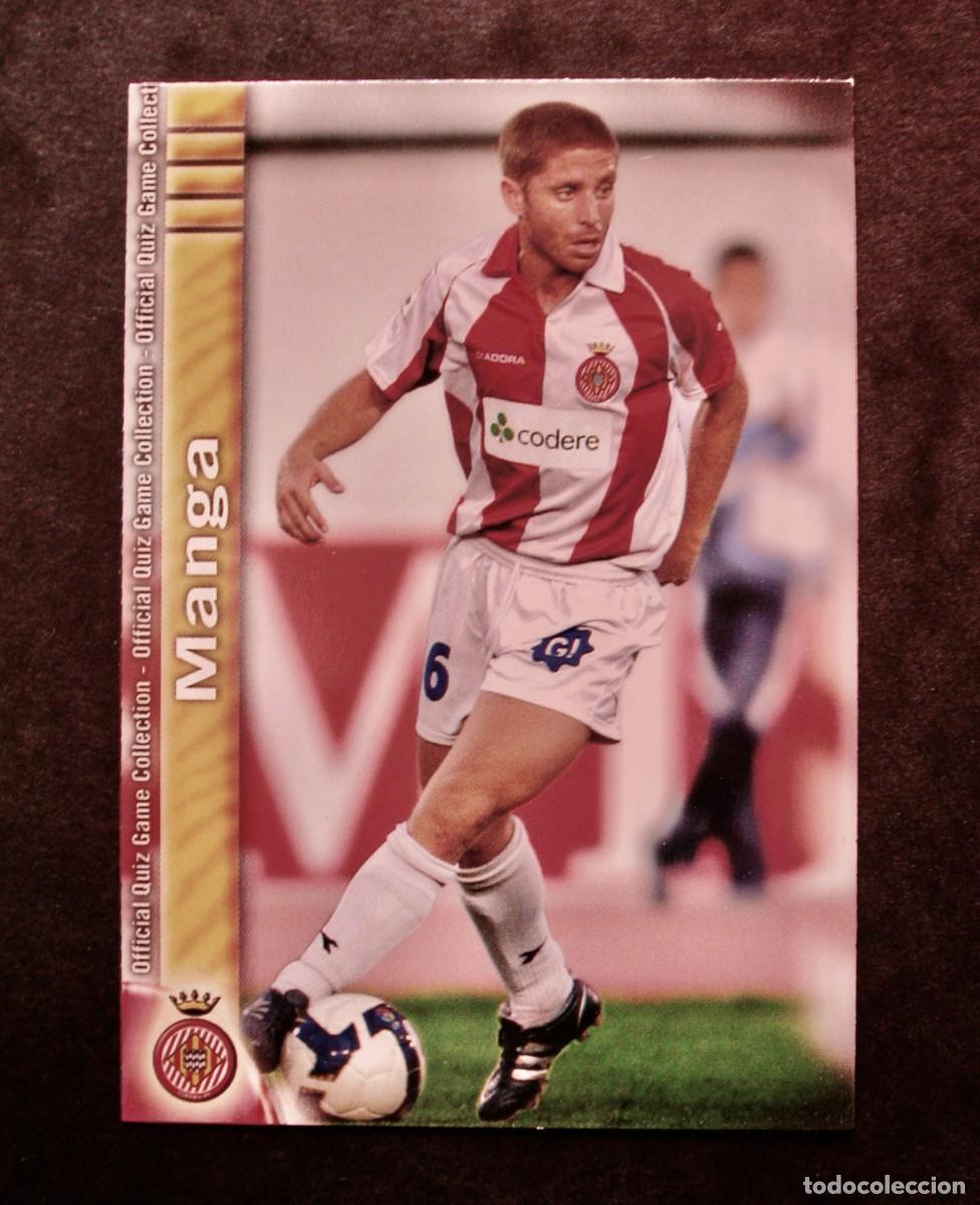 Cromos de F&uacute;tbol: 1041 MANGA / GIRONA / SEGUNDA DIVISI&Oacute;N / QUIZ GAME COLLECTION 2009 2010 09 10 / MUNDICROMO