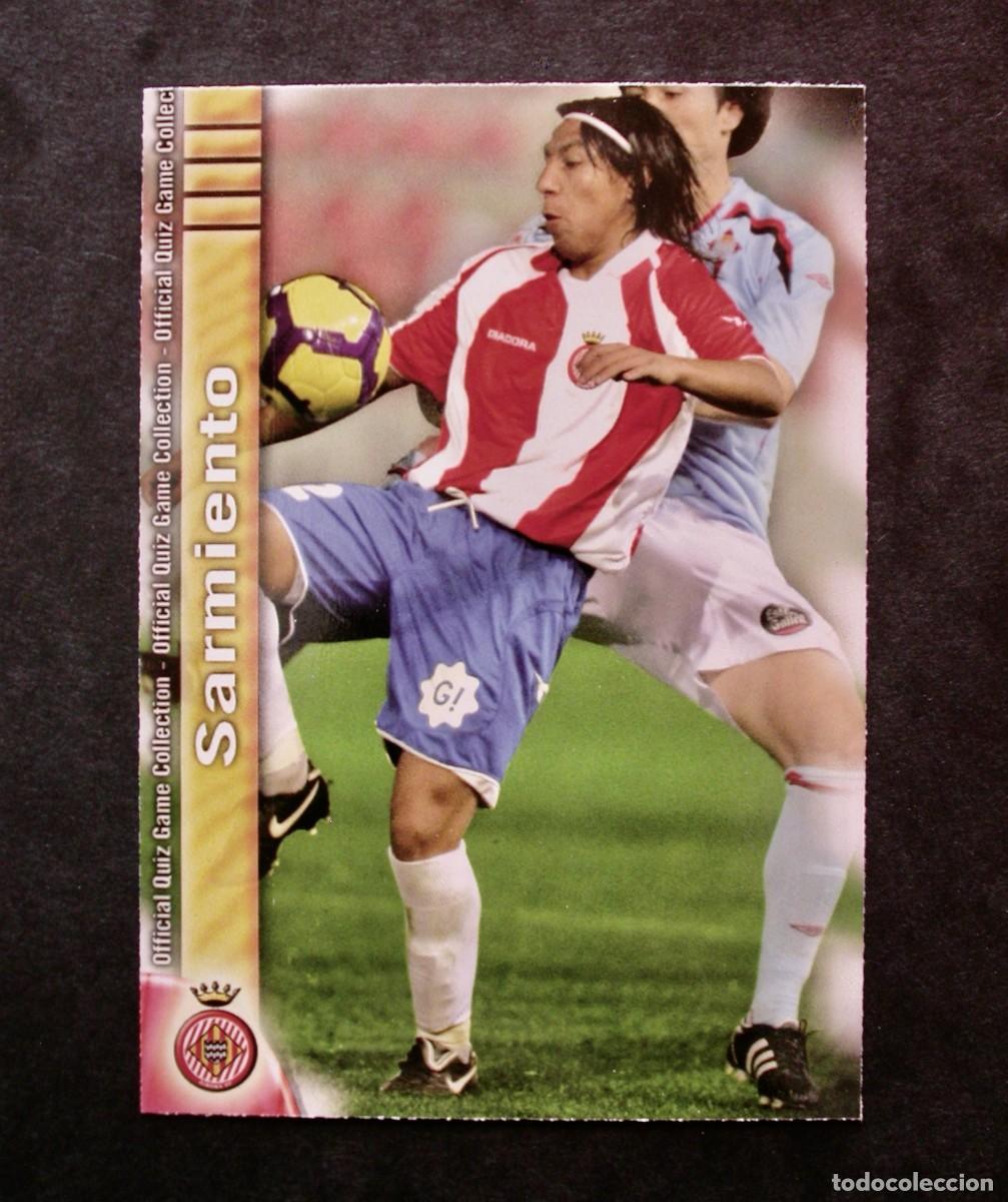 Fu&szlig;ball-Sticker: 1043 SARMIENTO / GIRONA / SEGUNDA DIVISI&Oacute;N / QUIZ GAME COLLECTION 2009 2010 09 10 / MUNDICROMO