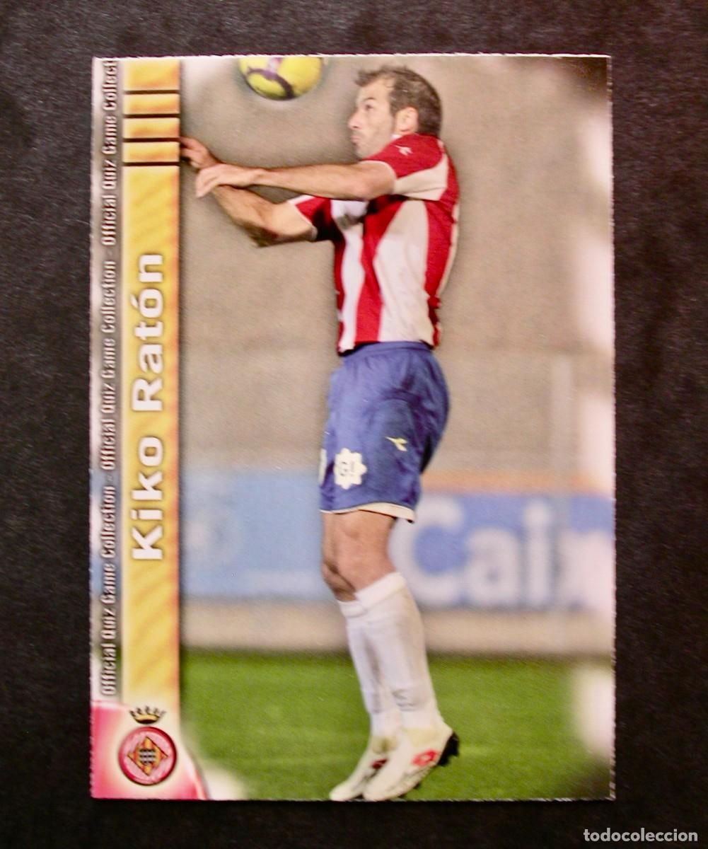 Cromos de F&uacute;tbol: 1045 KIKO RAT&Oacute;N / GIRONA / SEGUNDA DIVISI&Oacute;N / QUIZ GAME COLLECTION 2009 2010 09 10 / MUNDICROMO