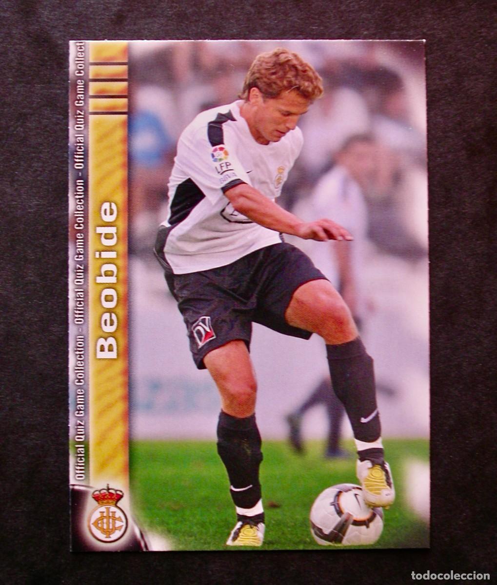 Cromos de F&uacute;tbol: 1123 BEOBIDE / REAL UNI&Oacute;N / SEGUNDA DIVISI&Oacute;N / QUIZ GAME COLLECTION 2009 2010 09 10 / MUNDICROMO