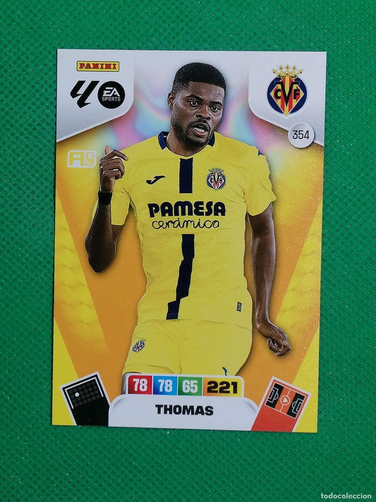 Cromos de Futebol: 354 THOMES VILLARREAL ⚽ LIGA ADRENALYN XL 2025 2026 25 26 ⚽