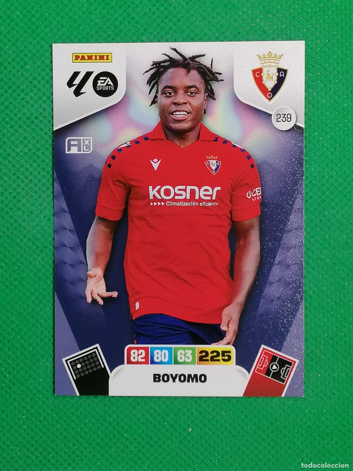 Cromos de Futebol: 239 BOYOMO OSASUNA ⚽ LIGA ADRENALYN XL 2025 2026 25 26 ⚽