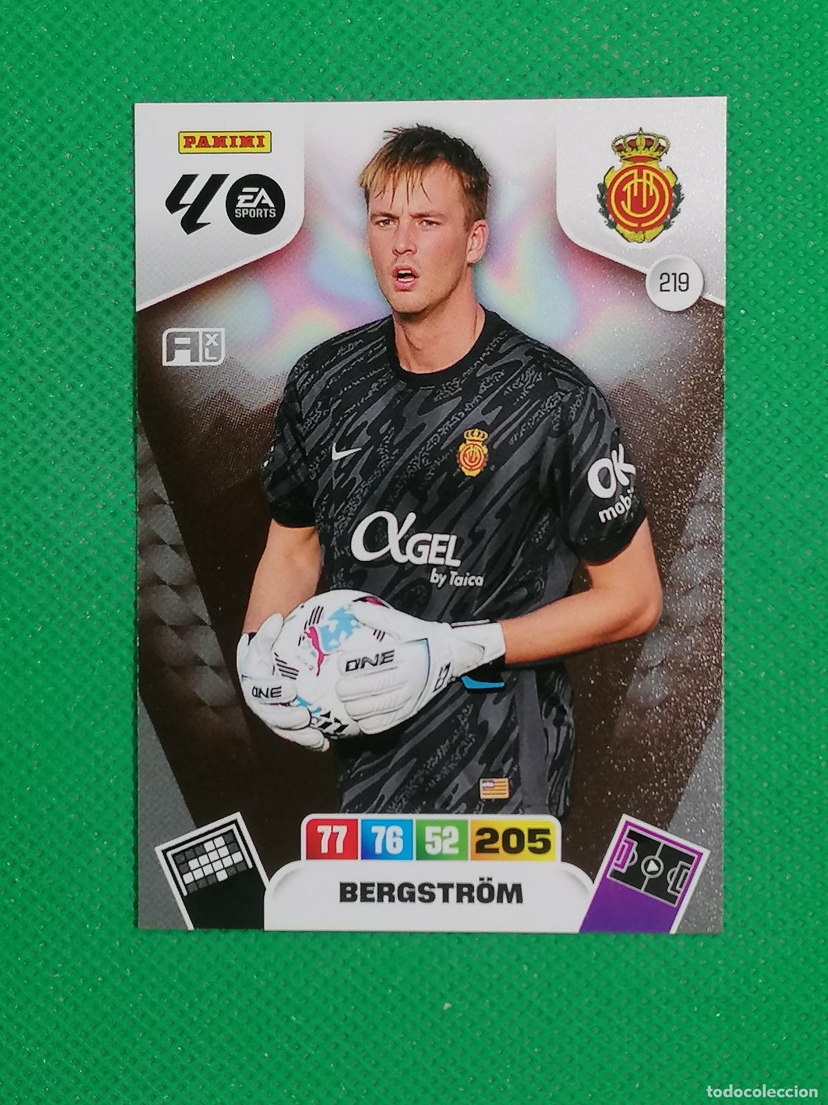 Cromos de Futebol: 219 BERGSTROM MALLORCA ⚽ LIGA ADRENALYN XL 2025 2026 25 26 ⚽