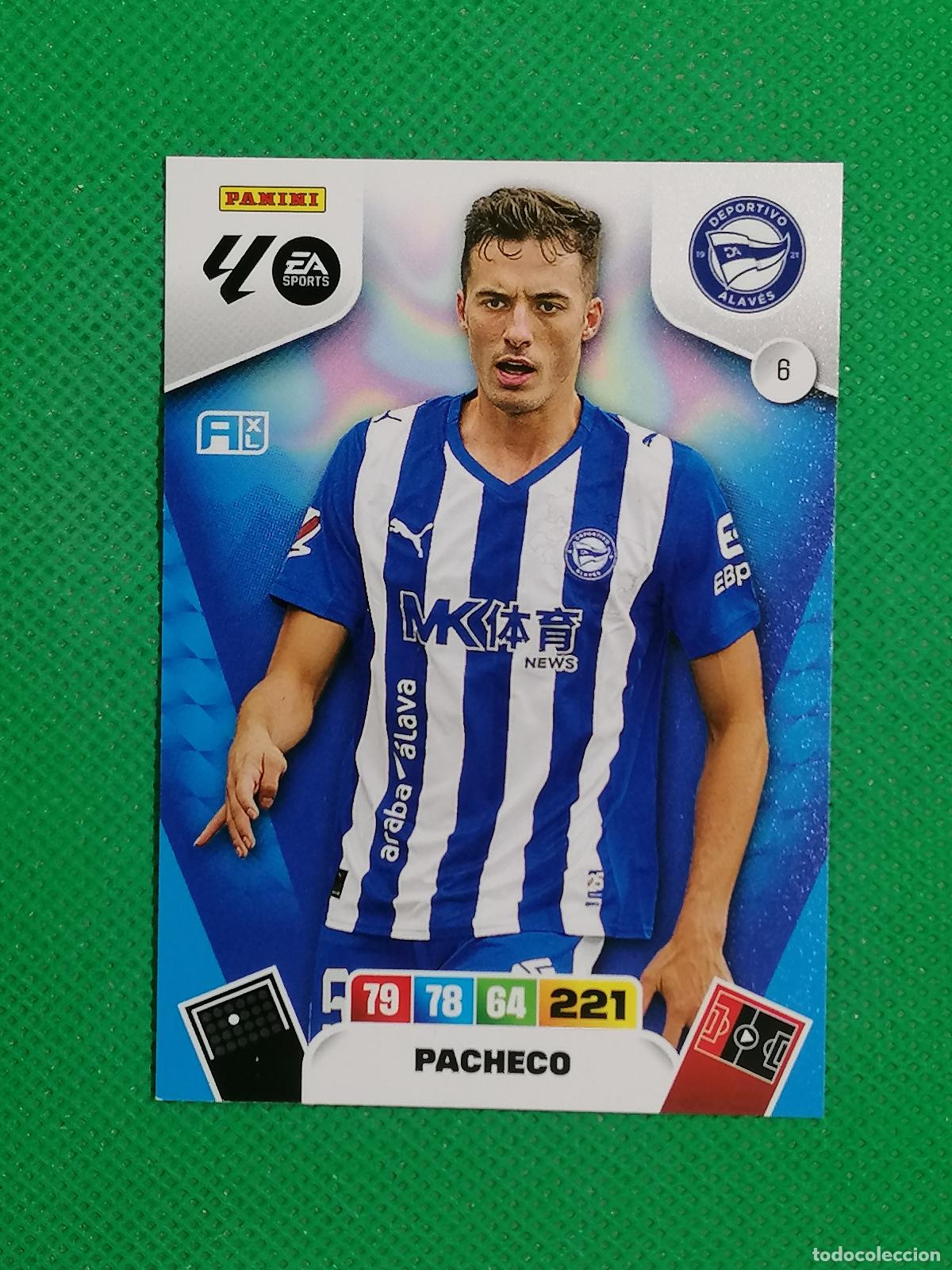 Cromos de F&uacute;tbol: 6 PACHECO ALAVES ⚽ LIGA ADRENALYN XL 2025 2026 25 26 ⚽