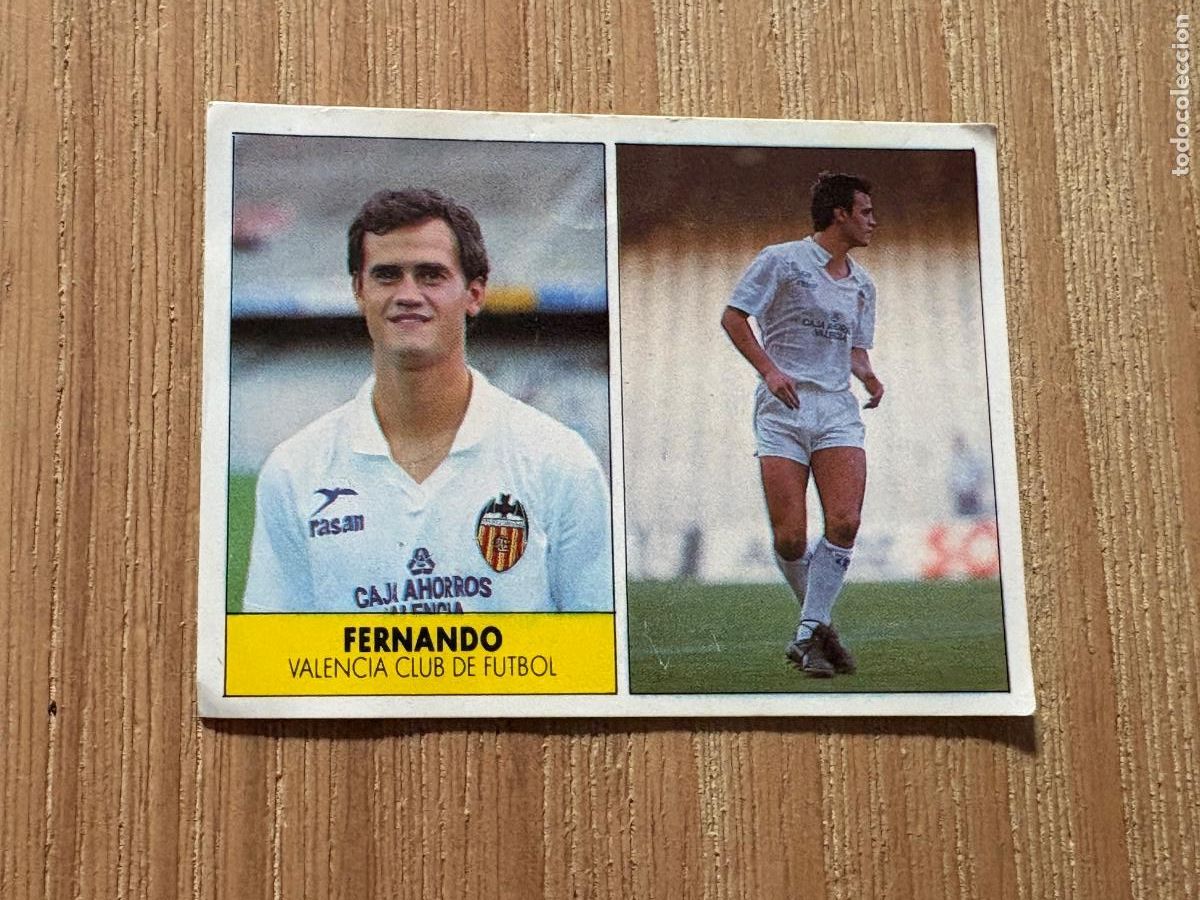 Cromos de F&uacute;tbol: 18. CROMO FESTIVAL 87 1987-88 87-88 SIN PEGAR FERNANDO VALENCIA