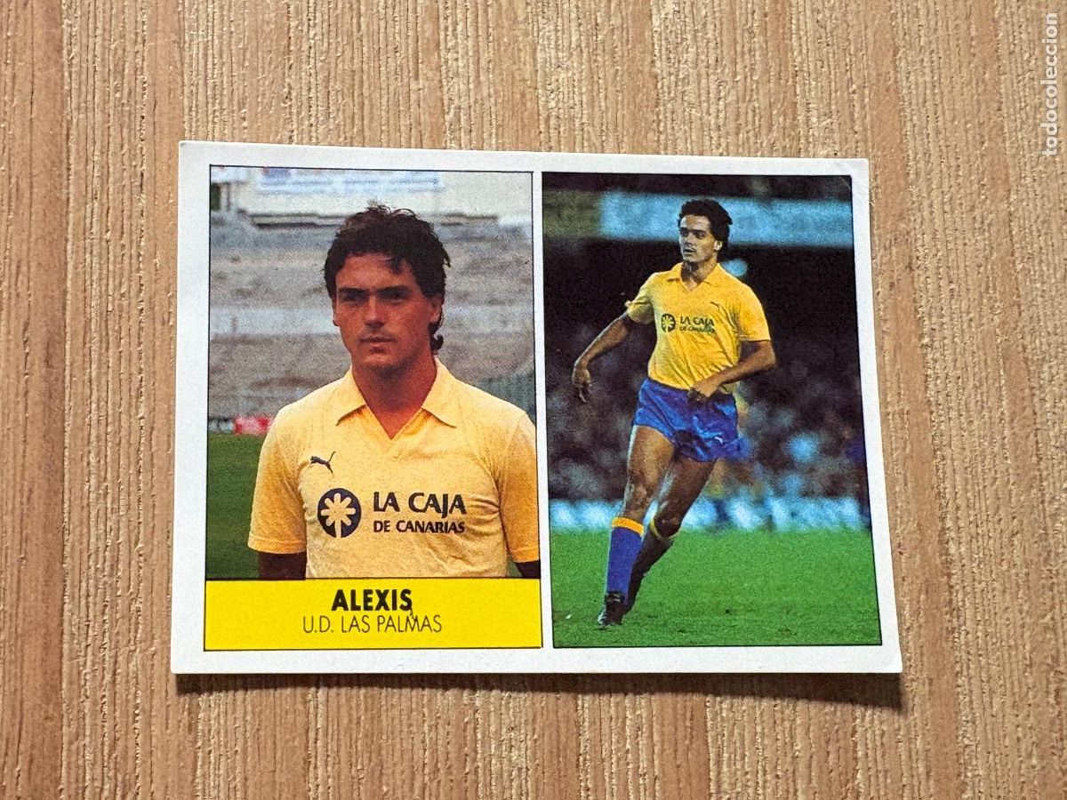 Cromos de F&uacute;tbol: 18. CROMO FESTIVAL 87 1987-88 87-88 SIN PEGAR ALEXIS LAS PALMAS