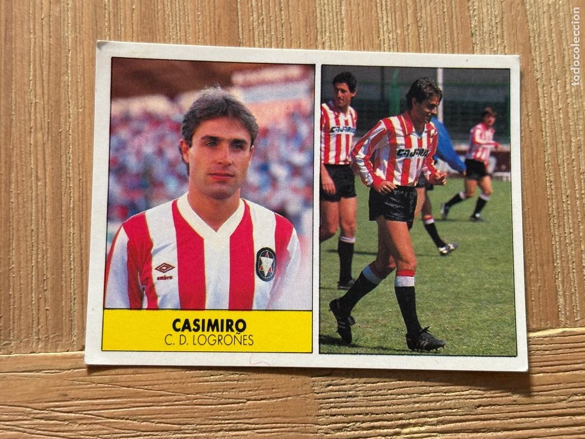 Cromos de Futebol: 18. CROMO FESTIVAL 87 1987-88 87-88 SIN PEGAR CASIMIRO LOGRO&Ntilde;&Eacute;S