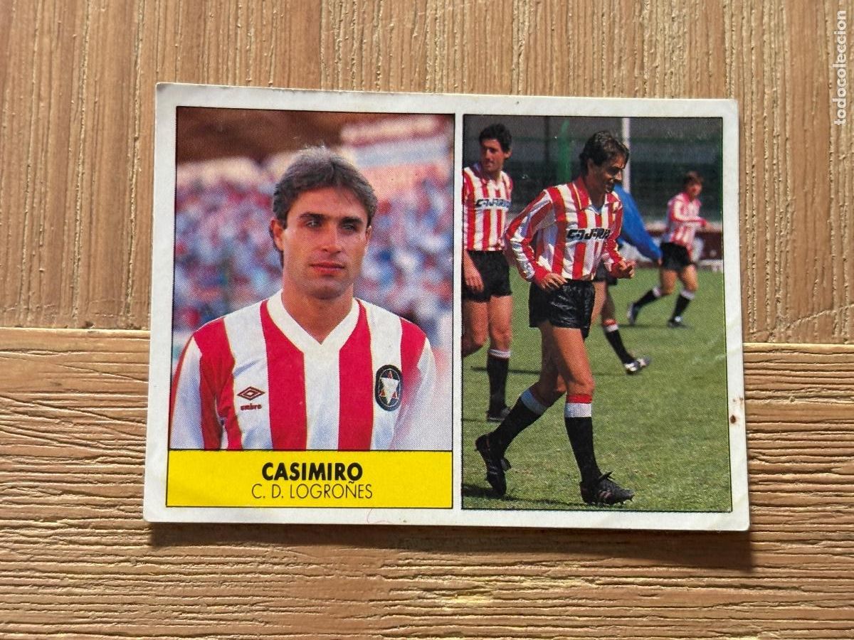 Cromos de Futebol: 18. CROMO FESTIVAL 87 1987-88 87-88 SIN PEGAR CASIMIRO LOGRO&Ntilde;&Eacute;S