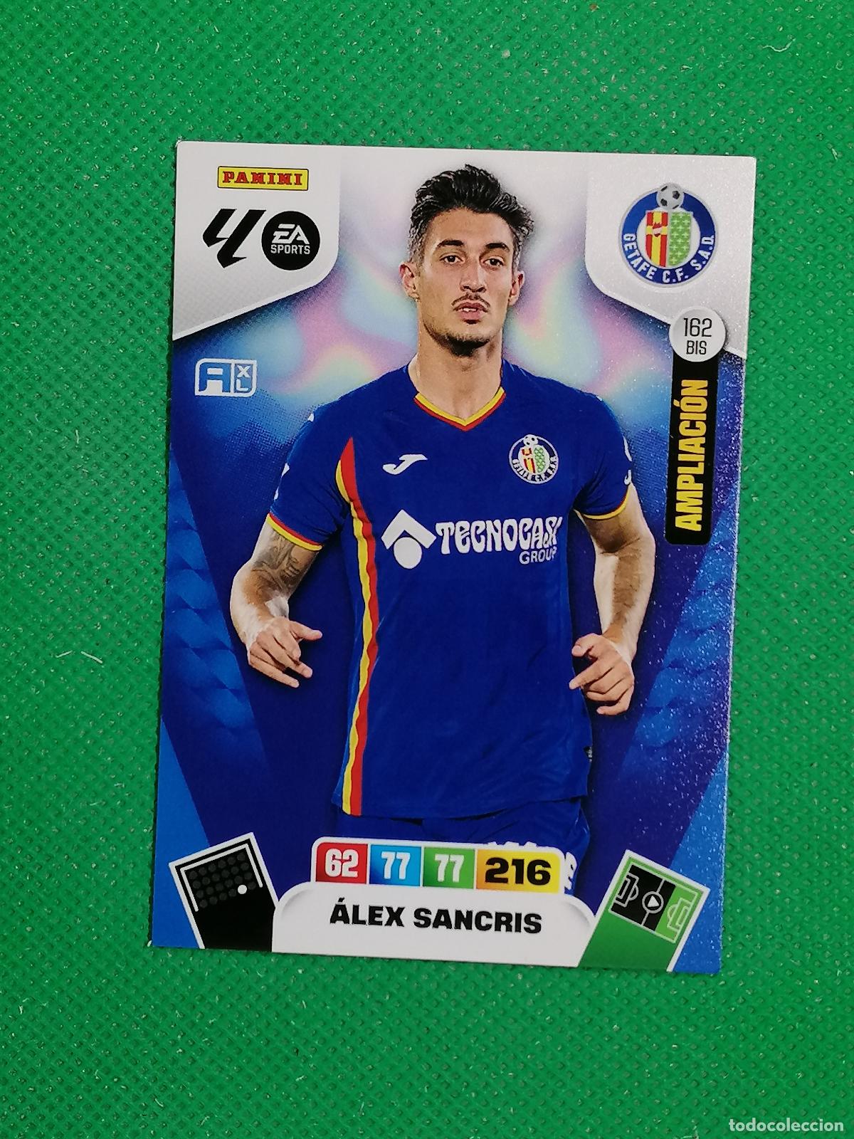 Cromos de Futebol: 162 BIS 162BIS ALEX SANCRIS GETAFE AMPLIACION ⚽ LIGA ADRENALYN XL 2025 2026 25 26 ⚽