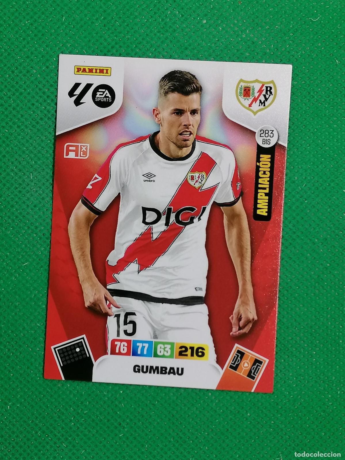 Cromos de Futebol: 283BIS 283 BIS GUMBAU RAYO VALLECANO AMPLIACION ⚽ LIGA ADRENALYN XL 2025 2026 25 26 ⚽