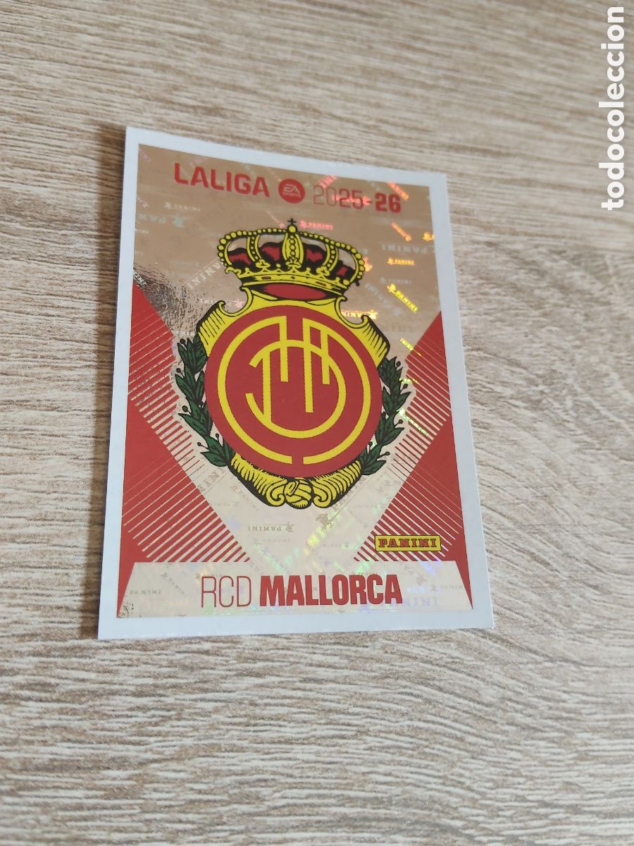 Figurine di Calcio: Escudo Mallorca liga 2025 2026 25 26 ediciones este