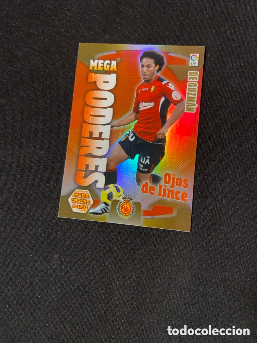 Cromos de F&uacute;tbol: DE GUZM&Aacute;N 377 MEGA PODERES (MALLORCA)