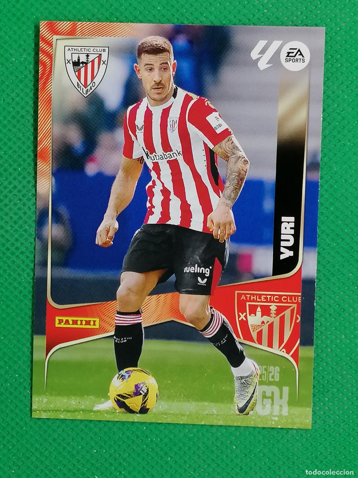 Cromos de F&uacute;tbol: 44 YURI ATHLETIC BILBAO ⚽ MEGACRACKS LIGA 2025 2026 25 26 ⚽