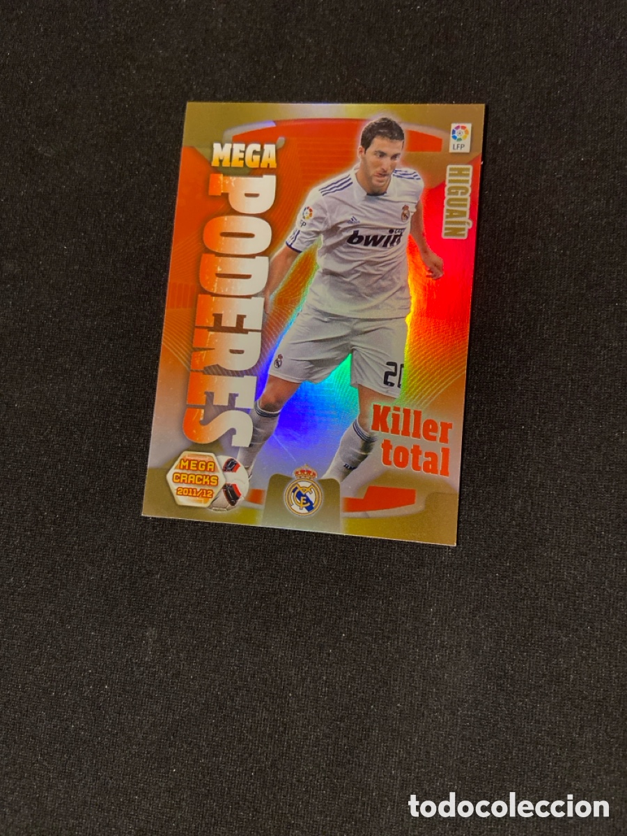 Cromos de F&uacute;tbol: HIGUA&Iacute;N 383 MEGA PODERES (REAL MADRID)