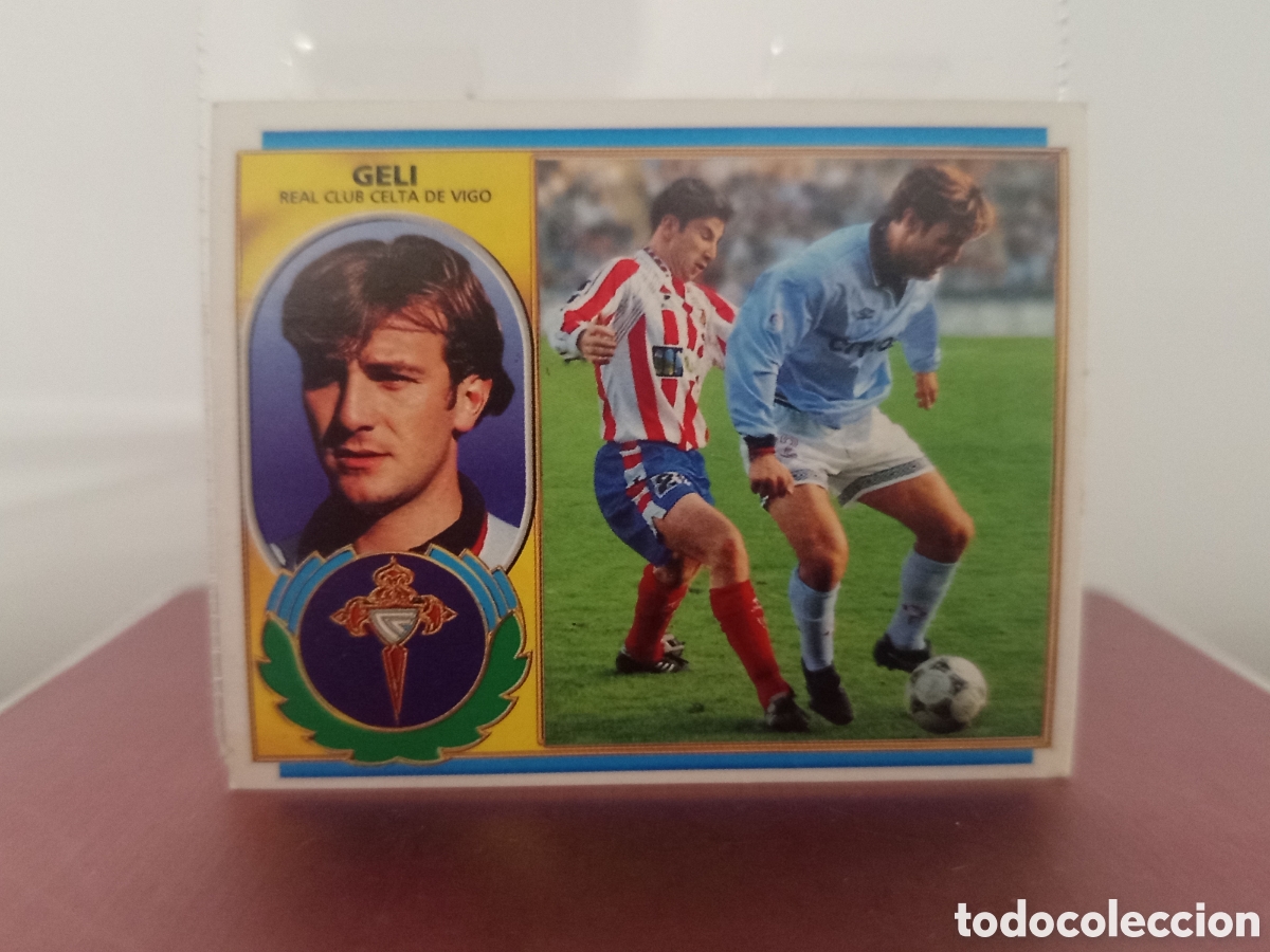 Cartes &agrave; collectionner de Football: ❇️ CROMO ⚽ GELI CELTA DE VIGO 96 97 1996 1997 LFP ESTE SIN PEGAR ❇️