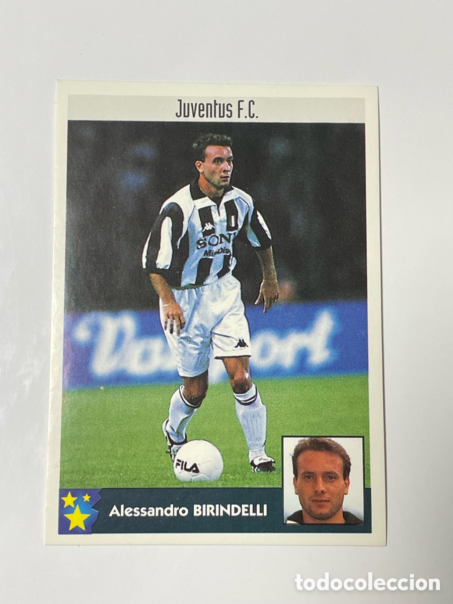 Cromos de F&uacute;tbol: Alessandro Birindelli Juventus Panini Los mejores equipos de Europa 1997/98 #137