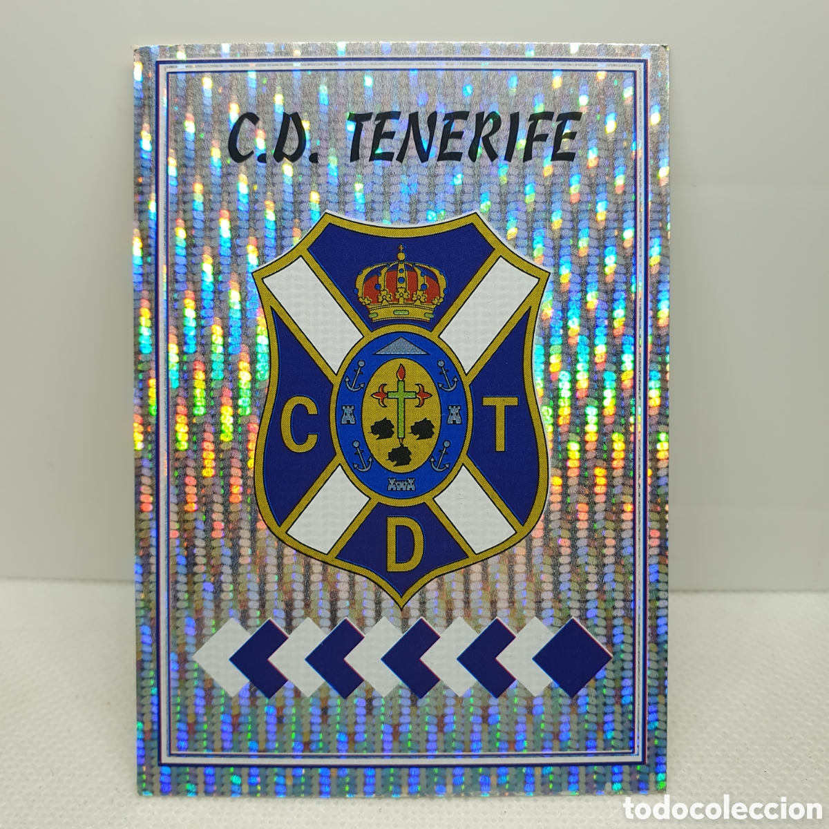 Cromos de F&uacute;tbol: ⚽️ CROMO DE FUTBOL ESCUDO TENERIFE LIGA 97-98 PANINI SPORTS ALBUM - ESTAMPAS ADHESIVAS - CARTAS