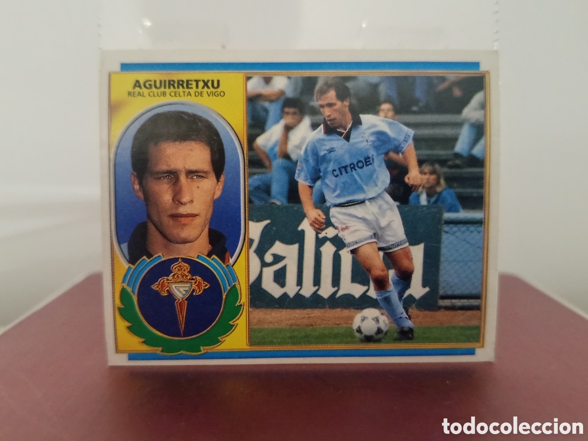 Cromos de F&uacute;tbol: ❇️ CROMO ⚽ AGUIRRETXU CELTA DE VIGO 96 97 1996 1997 LFP ESTE SIN PEGAR ❇️