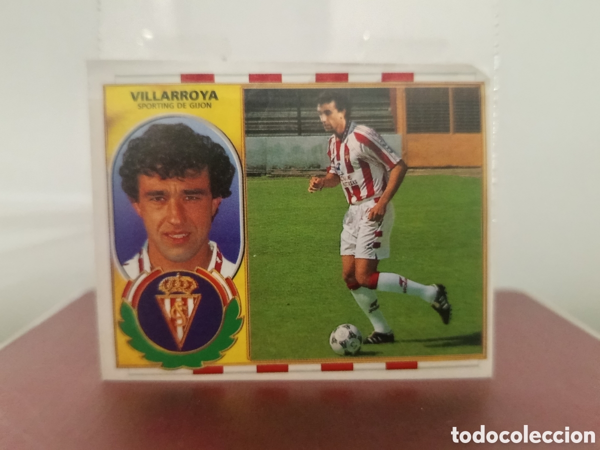 Cromos de F&uacute;tbol: ❇️ CROMO ⚽ VILLARROYA SPORTING DE GIJ&Oacute;N COLOCA 96 97 1996 1997 LFP ESTE VENTANILLA ❇️