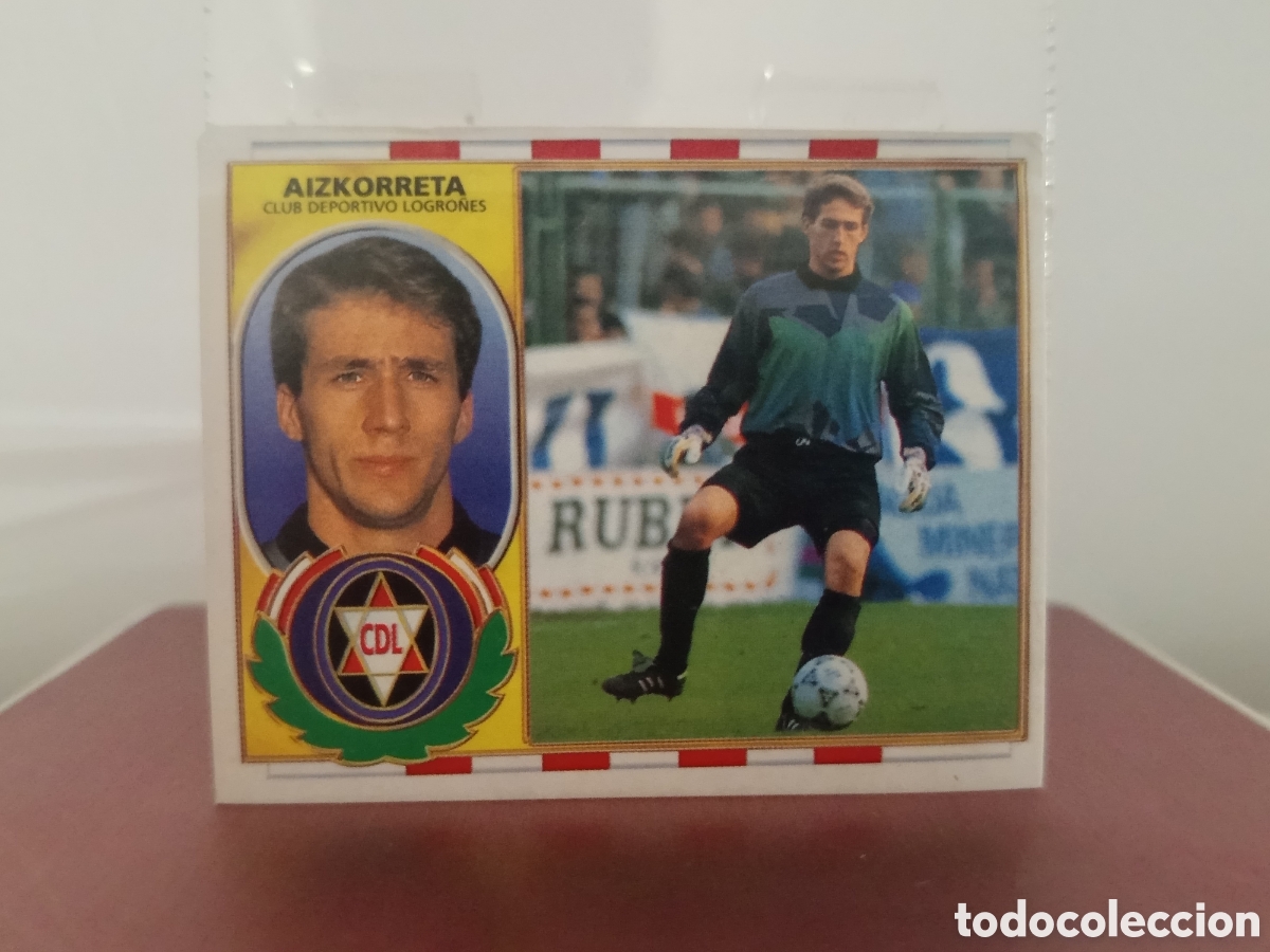 Cromos de F&uacute;tbol: ❇️ CROMO ⚽ AIZKORRETA LOGRO&Ntilde;&Eacute;S COLOCA 96 97 1996 1997 LFP ESTE VENTANILLA ❇️