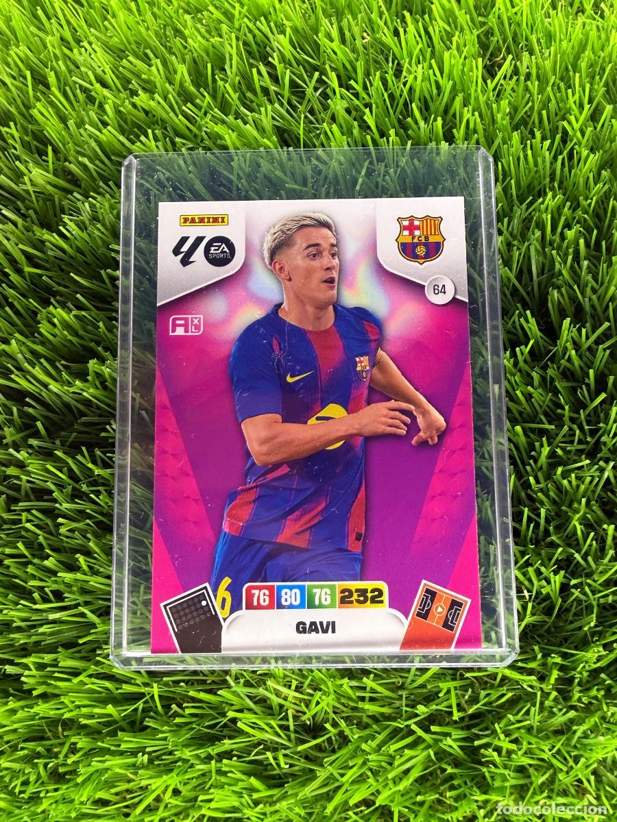 Cromos de F&uacute;tbol: N&ordm; 64 Gavi FC Barcelona Adrenalyn XL 25 26