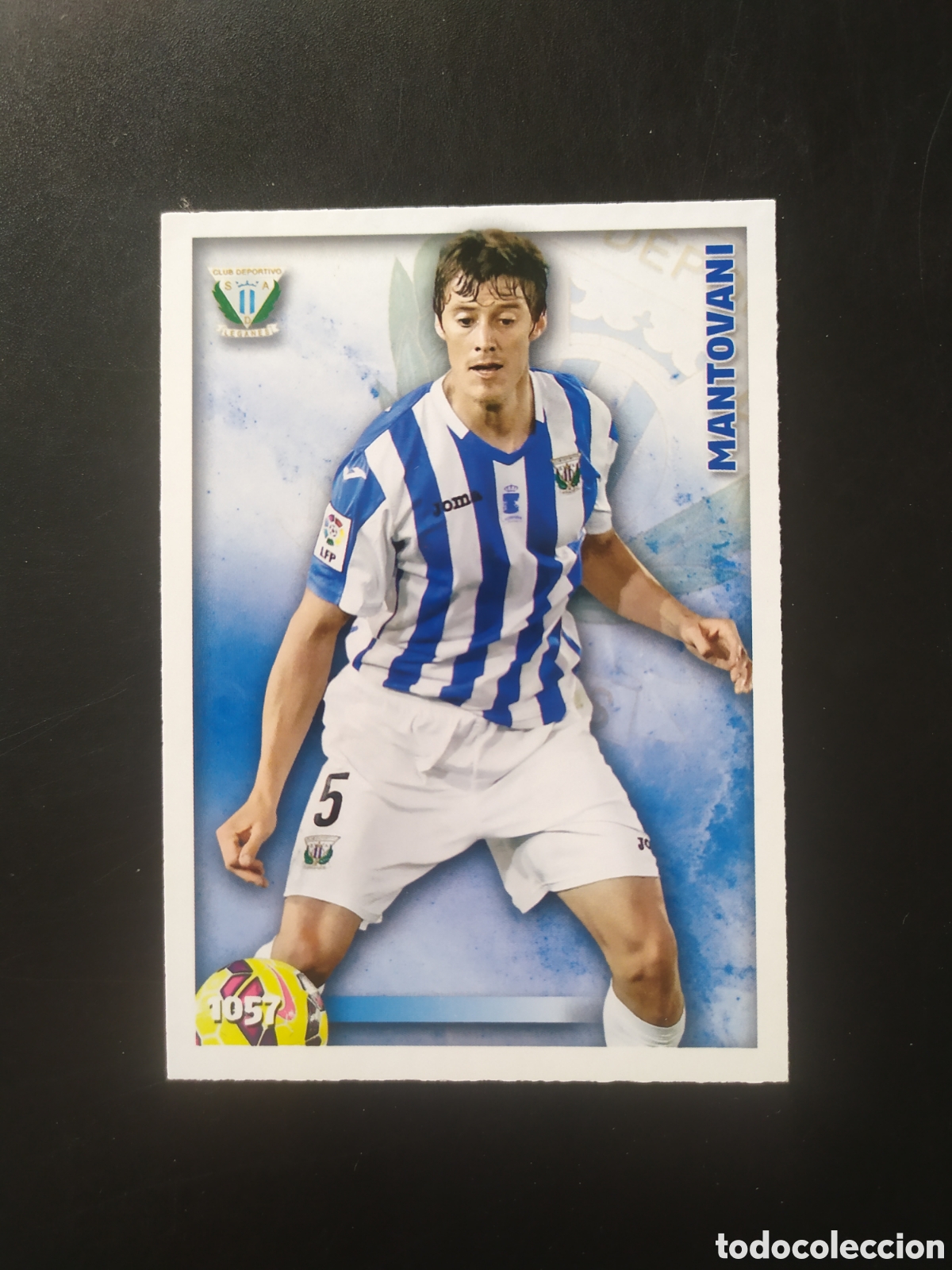 Fu&szlig;ball-Sticker: Mundicromo fichas Liga 2014 2015 14 15 Mantovani n&deg; 1057 Leganes