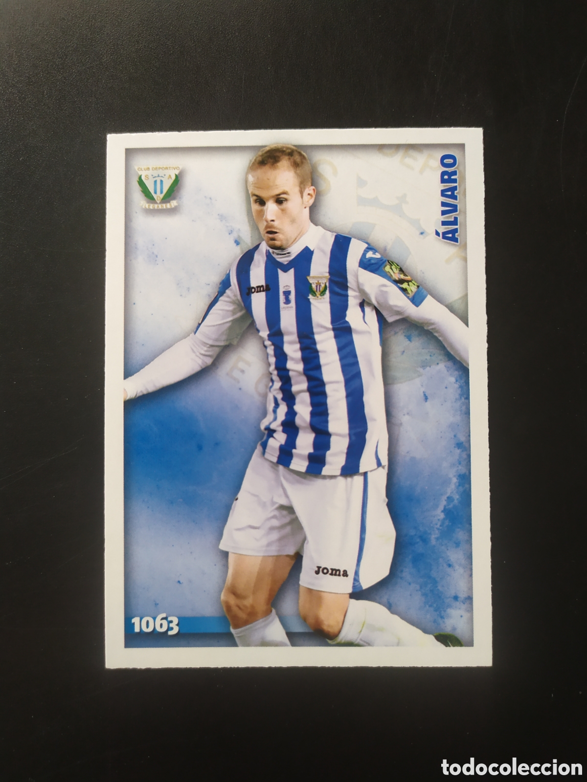 Fu&szlig;ball-Sticker: Mundicromo fichas Liga 2014 2015 14 15 Alvaro n&deg; 1063 Leganes