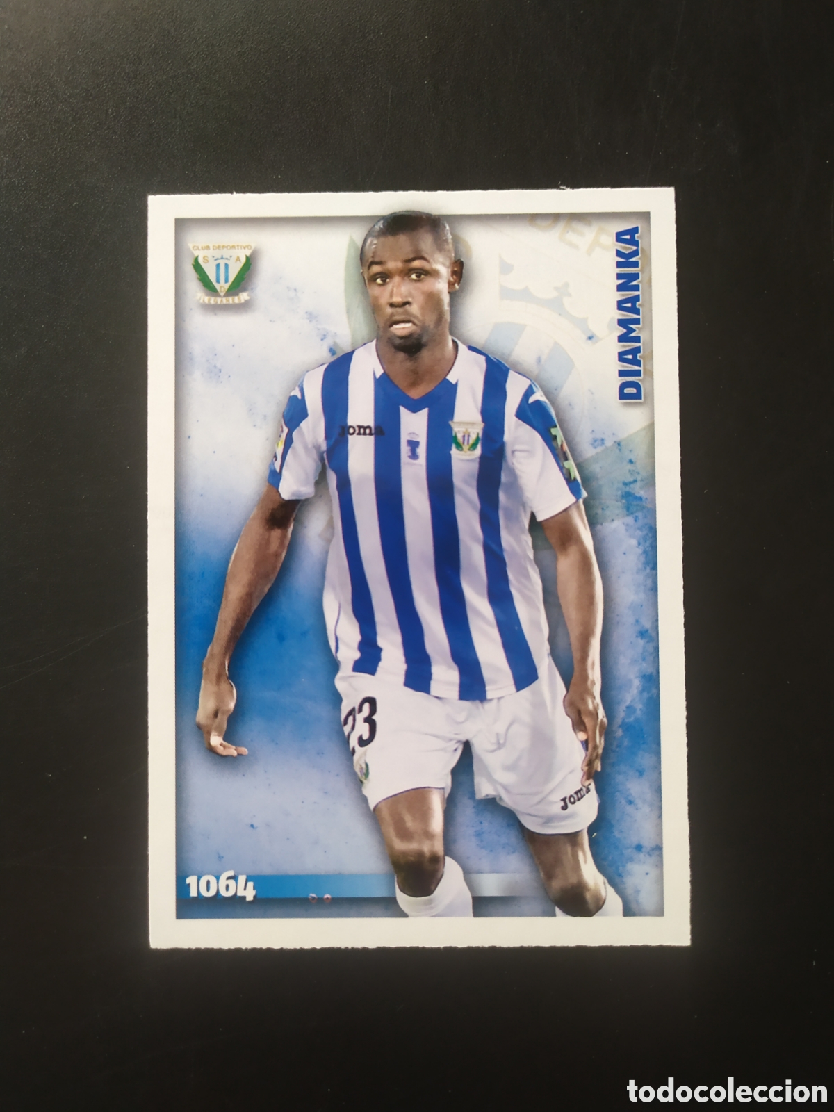 Fu&szlig;ball-Sticker: Mundicromo fichas Liga 2014 2015 14 15 Diamanka n&deg; 1064 Leganes