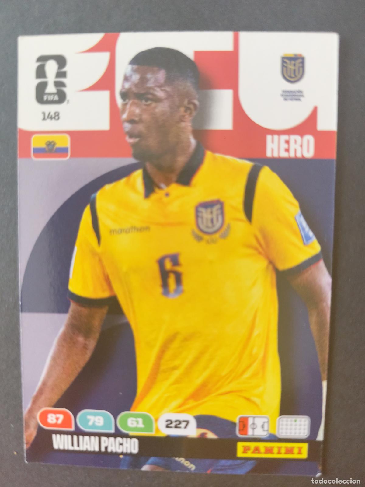 Cromos de Futebol: 148 WILLIAN PACHO ECUADOR ADRENALYN MUNDIAL FIFA WORLD CUP 2026 PANINI