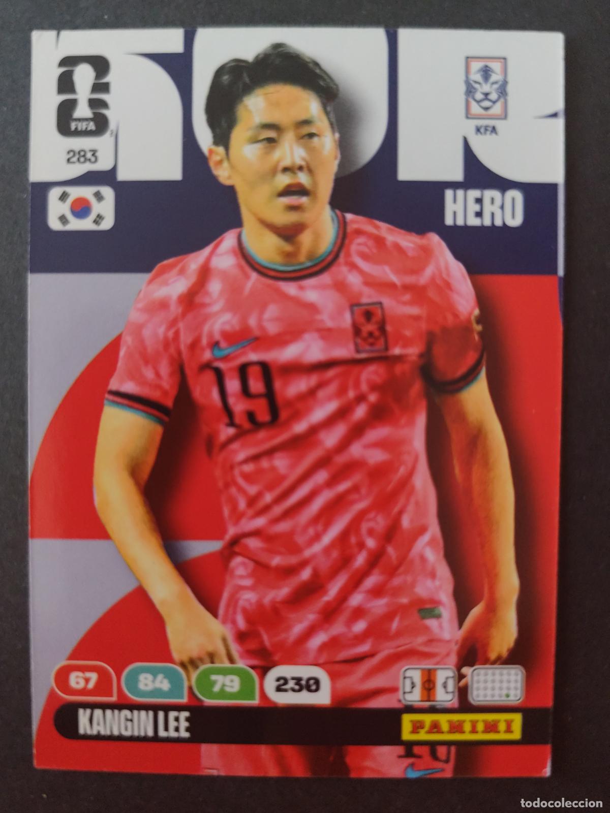 Cartes &agrave; collectionner de Football: 283 KANG-IN LEE COREA DEL SUR ADRENALYN MUNDIAL FIFA WORLD CUP 2026 PANINI