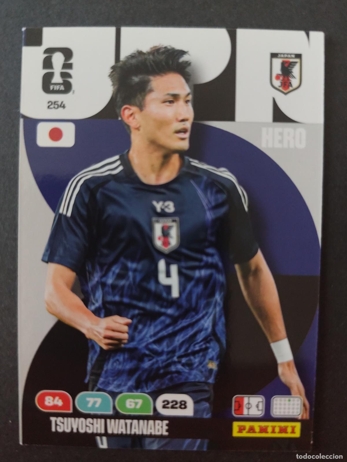 Cromos de Futebol: 254 TSUYOSHI WATANABE JAP&Oacute;N ADRENALYN MUNDIAL FIFA WORLD CUP 2026 PANINI