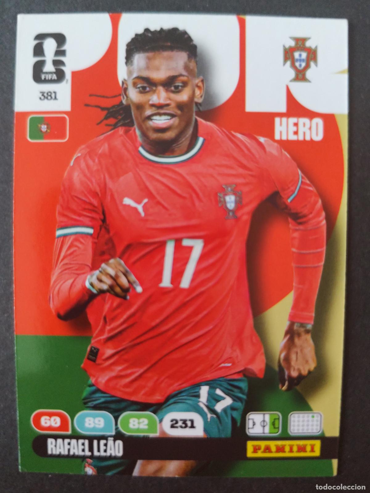Cromos de F&uacute;tbol: 381 RAFAEL LE&Atilde;O PORTUGAL ADRENALYN MUNDIAL FIFA WORLD CUP 2026 PANINI