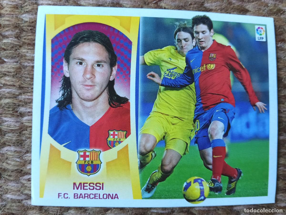 Cromos de F&uacute;tbol: LEO MESSI - BARCELONA - LIGA 2009 - 2010 - ESTE N&ordm; 15 - NUNCA PEGADO