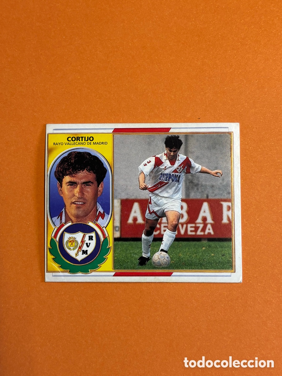 Cromos de F&uacute;tbol: CORTIJO RAYO VALLECANO LIGA ESTE 1996/97 96 97 NUNCA PEGADO SIN PEGAR