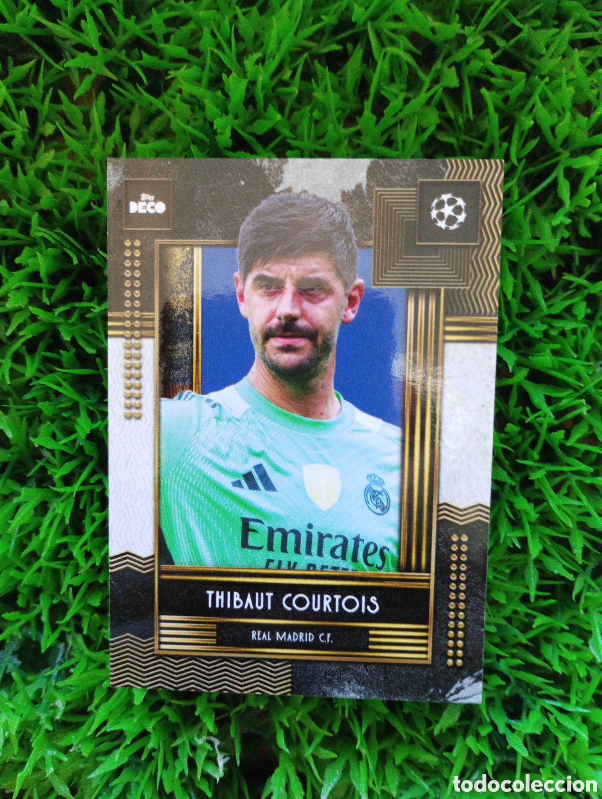 Cromos de F&uacute;tbol: Courtois Real Madrid Deco 25-26