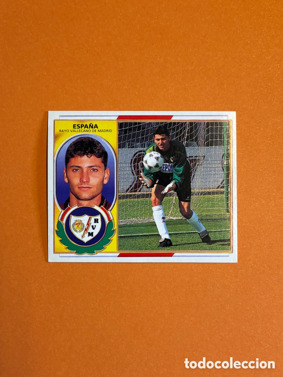 Cartes &agrave; collectionner de Football: ESPA&Ntilde;A RAYO VALLECANO LIGA ESTE 1996/97 96 97 NUNCA PEGADO SIN PEGAR