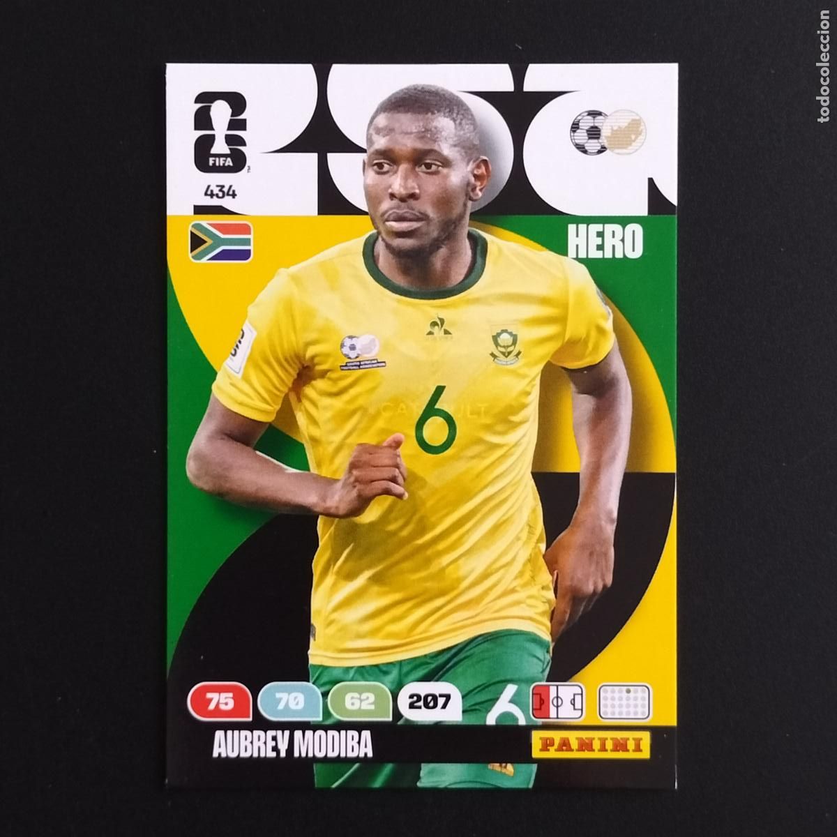 Football Stickers: 434 AUBREY MODIBA SOUTH AFRICA CROMOS ADRENALYN XL MUNDIAL 26 2026 FIFA WORLD CUP PANINI