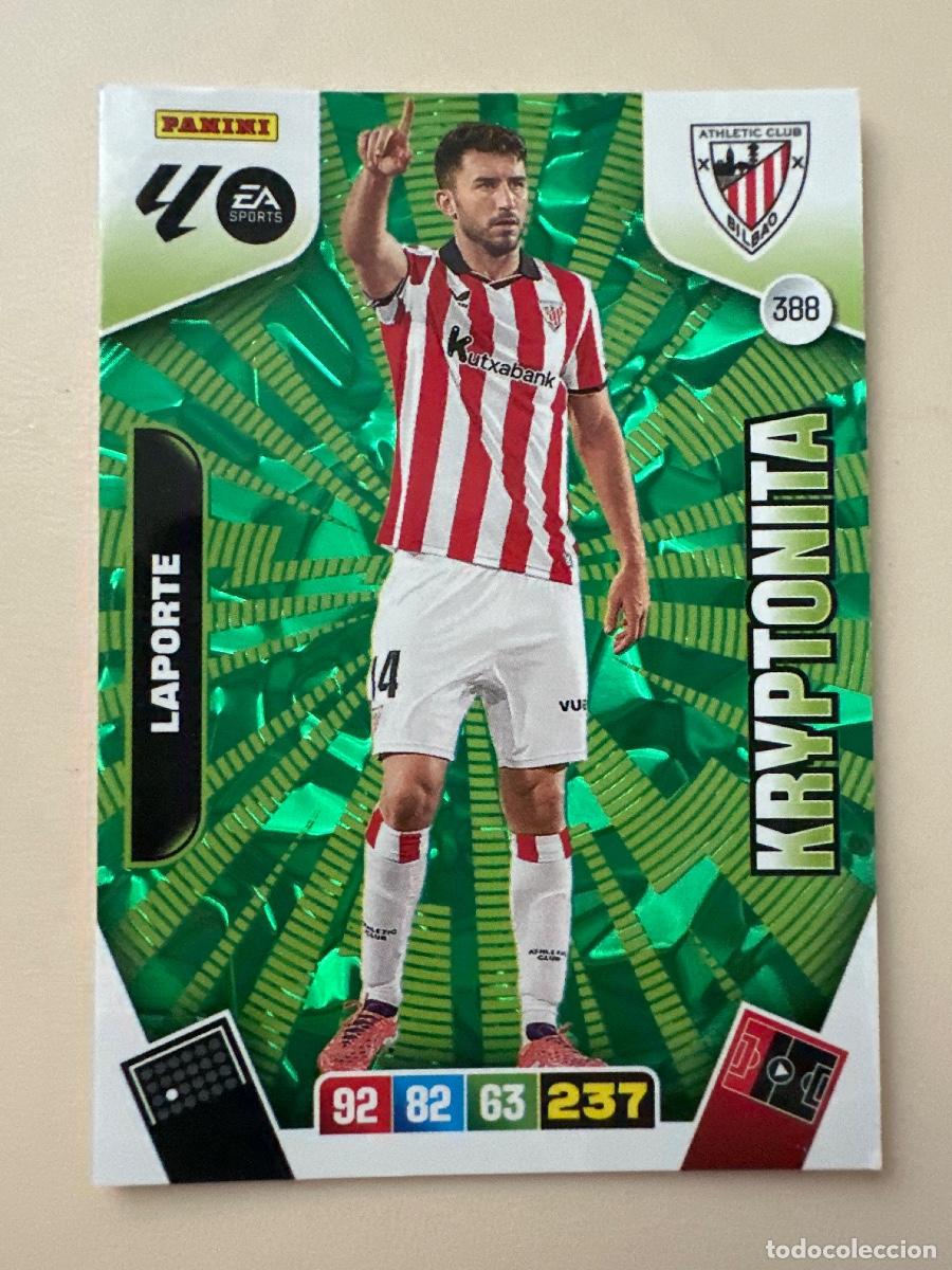 Cromos de F&uacute;tbol: 388 Aymeric Laporte, Athletic Club de Bilbao, Kryptonita Panini Adrenalyn XL La Liga 2025 2026 25 26