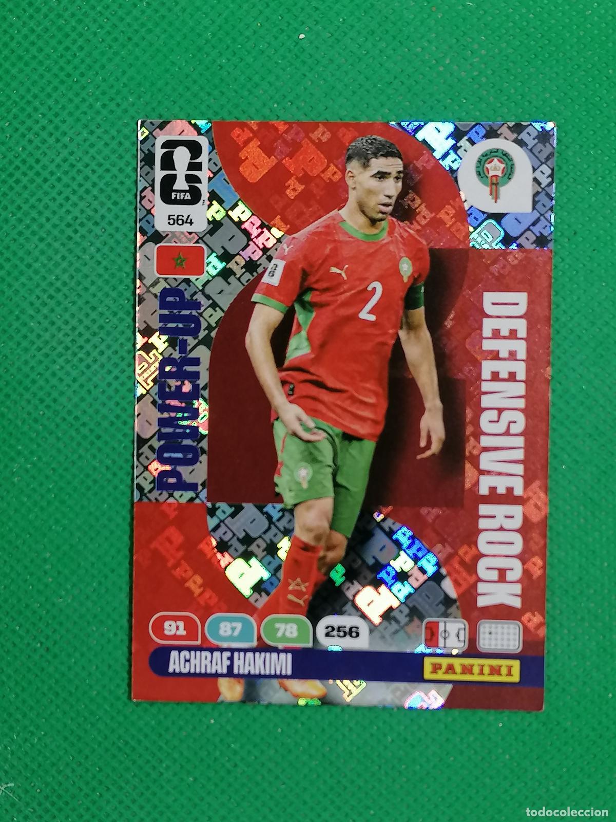 Cromos de F&uacute;tbol: 564 ACHRAF HAKIMI MARRUECOS DEFENSIVE ROCK POWER UP ⚽ PANINI ADRENALYN FIFA WORLD CUP 26 2026 ⚽