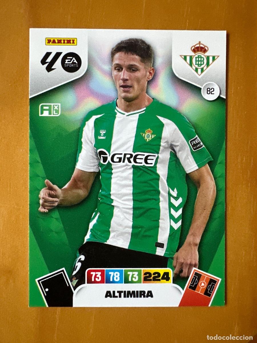 Cromos de F&uacute;tbol: 82 Sergi Altimira, Real Betis, Panini Adrenalyn XL La Liga 2025 2026 25 26