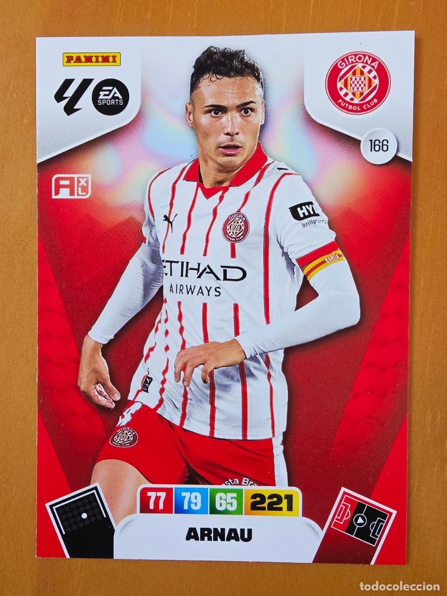 Cromos de F&uacute;tbol: 166 Arnau Mart&iacute;nez, Girona FC, Panini Adrenalyn XL Liga 2025 2026 25 26