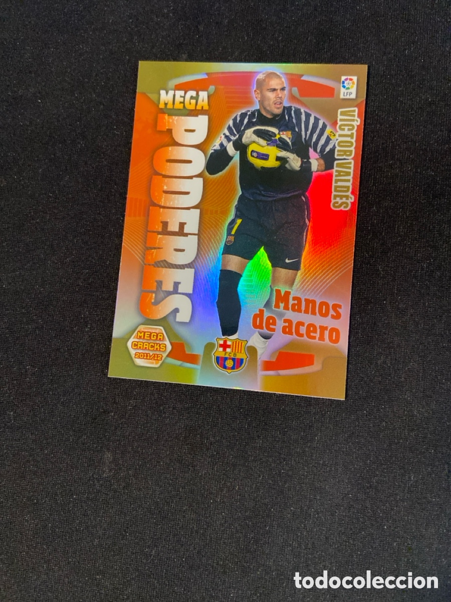Cromos de F&uacute;tbol: VICTOR VALDES 401 MEGA PODERES (BARCELONA)