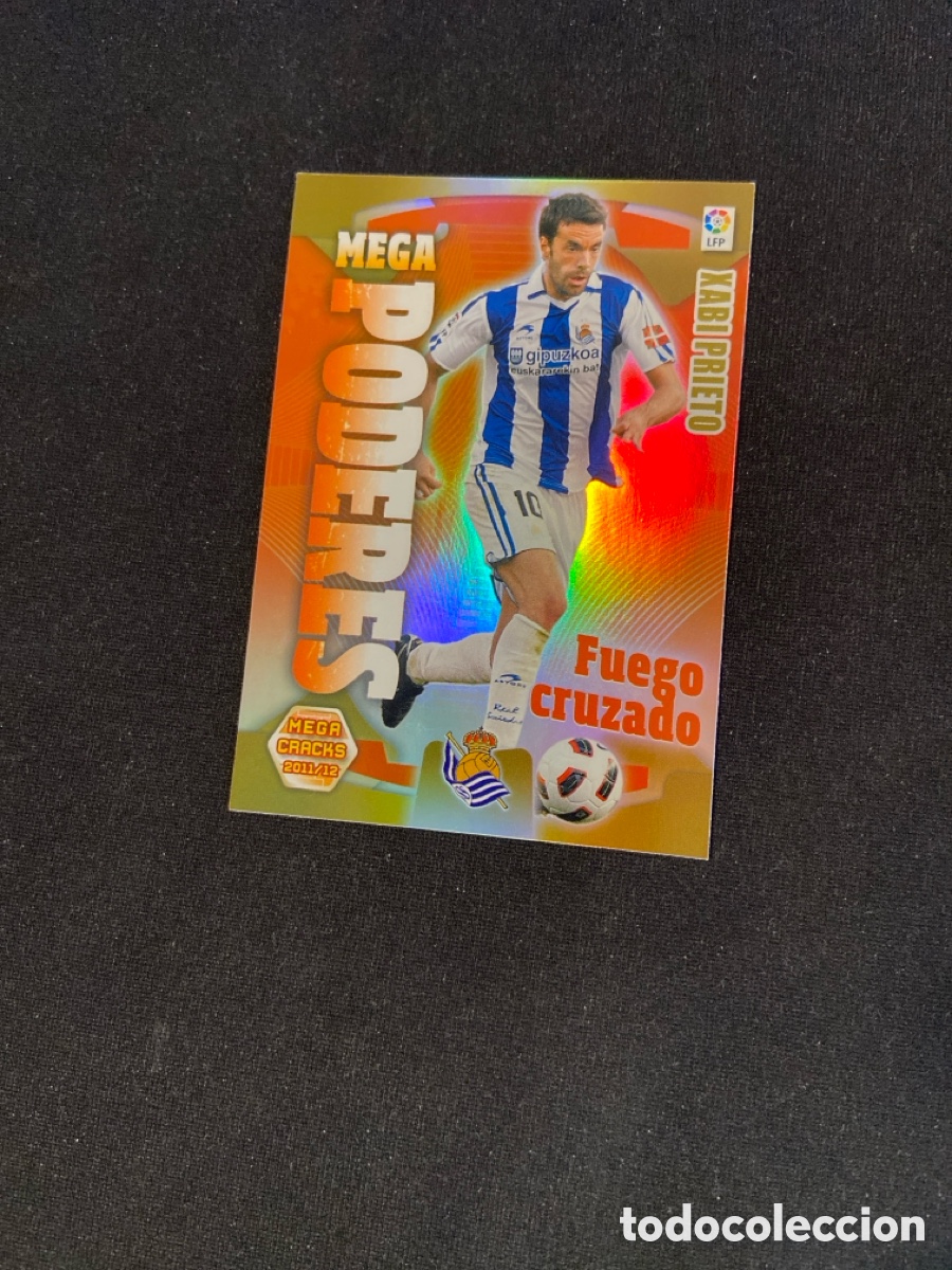 Cromos de F&uacute;tbol: XABI PRIETO 404 MEGA PODERES (REAL SOCIEDAD)
