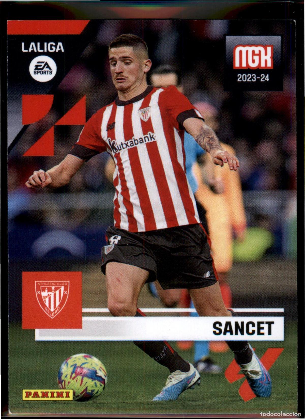 Cromos de F&uacute;tbol: Sancet N&ordm; 65 Athletic Club LaLiga Santander Megacracks 2023 2024 Panini 23 24