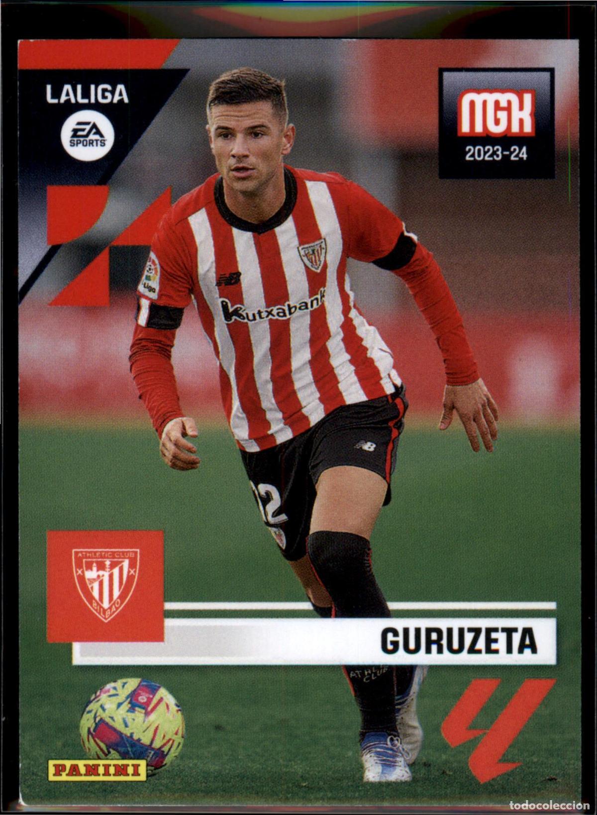 Cromos de F&uacute;tbol: Guruzeta N&ordm; 70 Athletic Club LaLiga Santander Megacracks 2023 2024 Panini 23 24