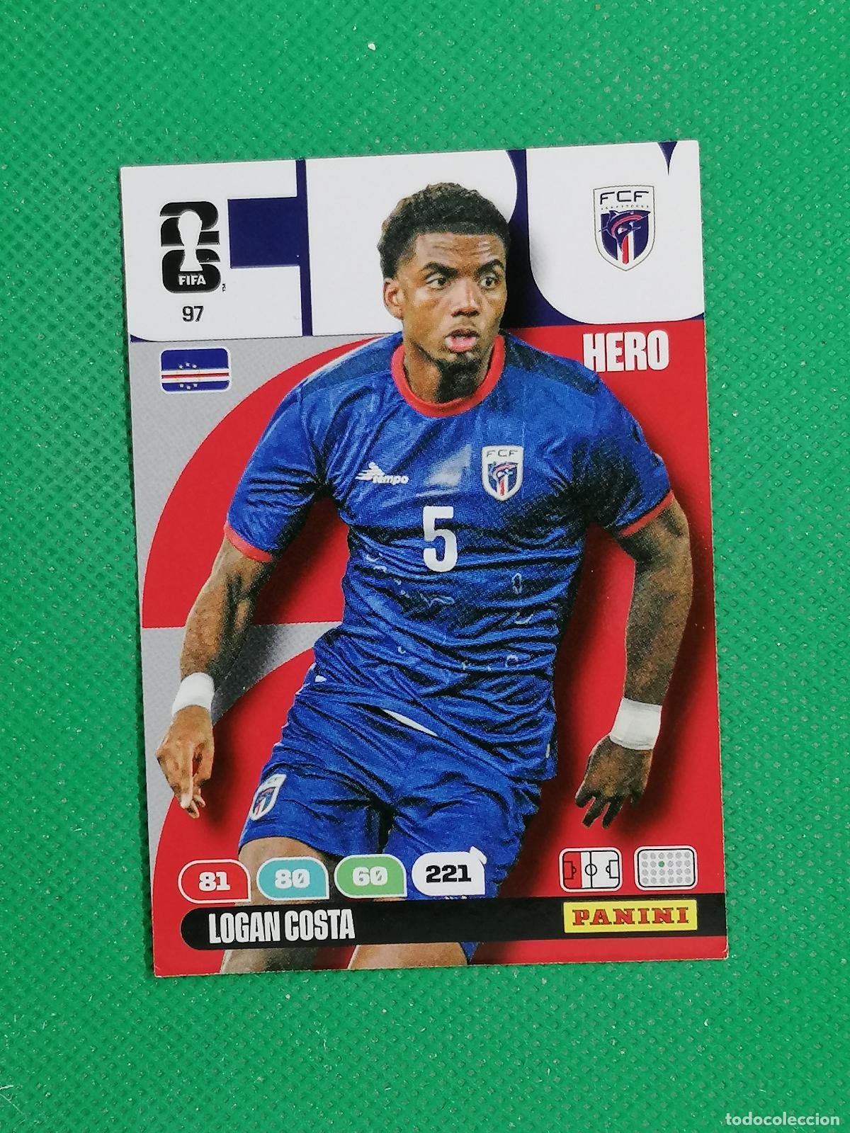 Cromos de F&uacute;tbol: 97 LOGAN COSTA CABO VERDE HERO ⚽ PANINI ADRENALYN FIFA WORLD CUP 26 2026 ⚽