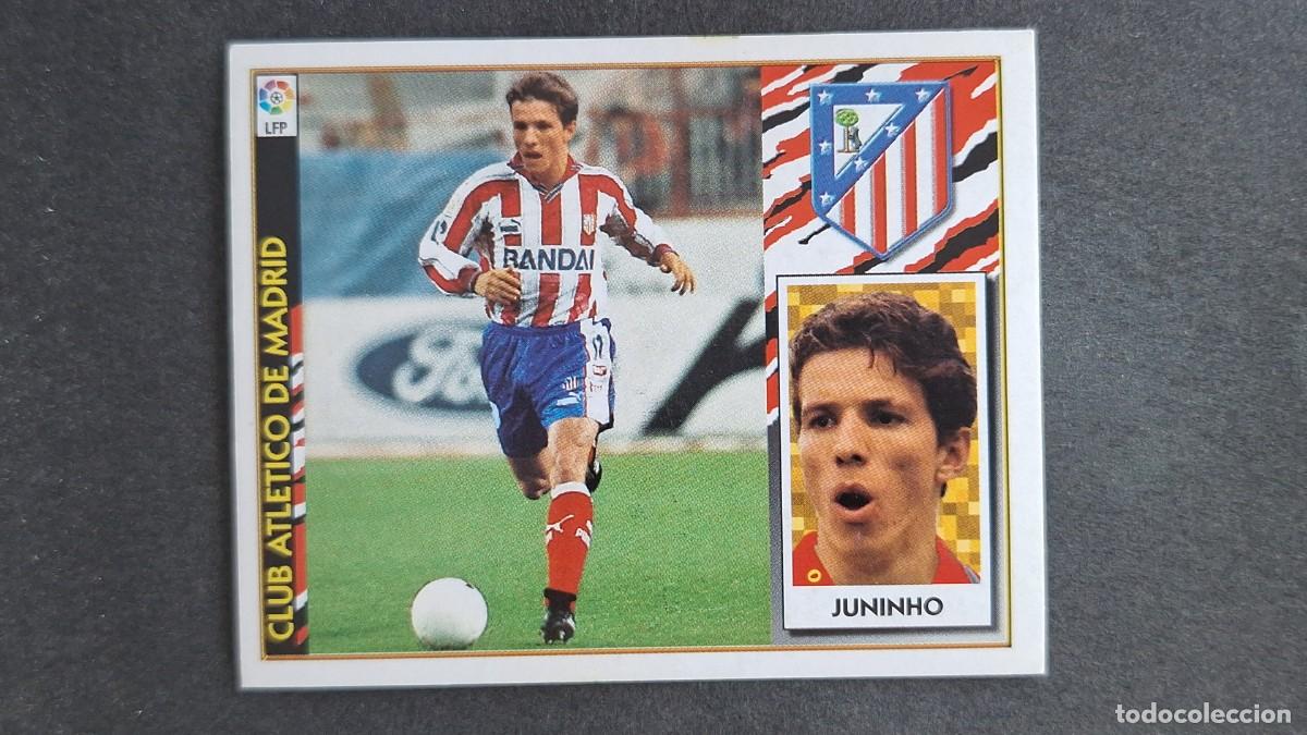 Cromos de Futebol: L2 JUNINHO ATLETICO DE MADRID COLOCA LIGA ESTE 1997 1998 97 98 NUNCA PEGADO SIN PEGAR