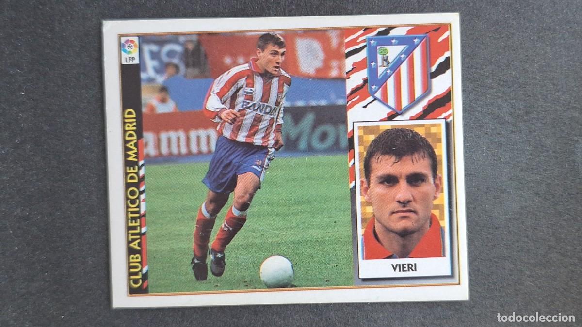 Cromos de Futebol: L2 VIERI ATLETICO DE MADRID COLOCA LIGA ESTE 1997 1998 97 98 NUNCA PEGADO SIN PEGAR