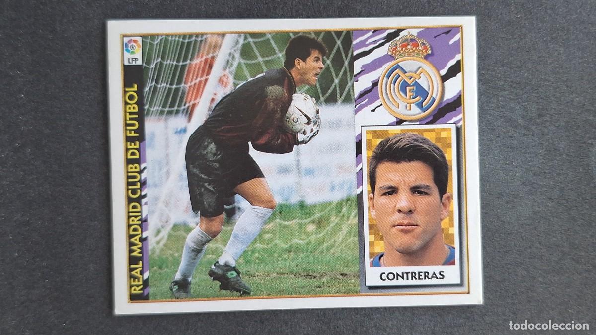Cromos de Futebol: L2 CONTRERAS REAL MADRID COLOCA LIGA ESTE 1997 1998 97 98 NUNCA PEGADO SIN PEGAR